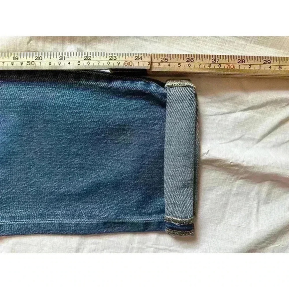 Soft Surroundings Denim Size 10 Stretch Jeans Comfort Cuffed - Picture 6 of 8